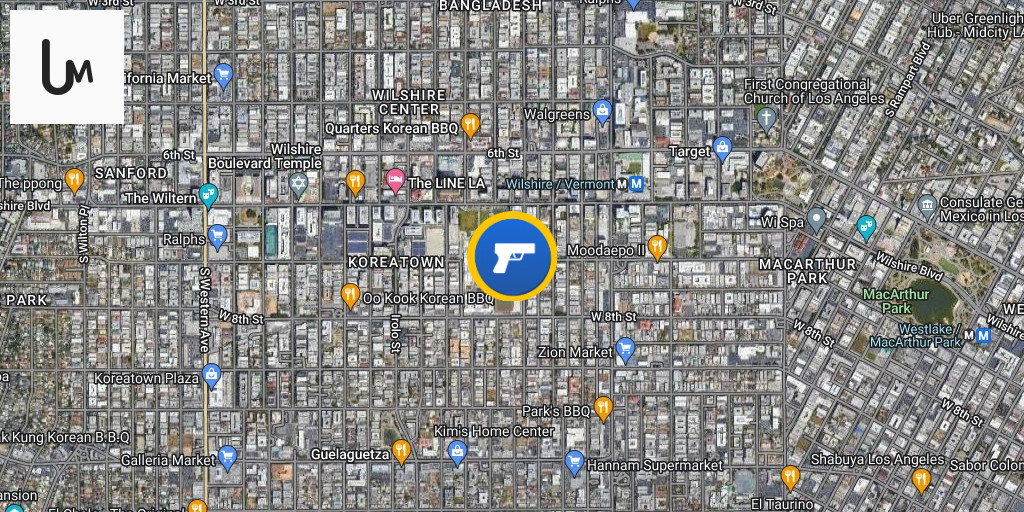 Koreatown Shooting Victim reported at S Catalina St / W 7th St Los ...