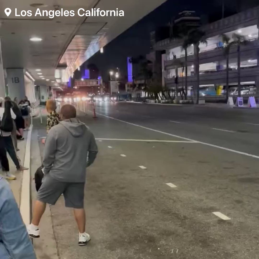 LAX Airport Terminal has been evacuated due to a suspicious package LosAngeles   California Currently, multiple law enforcement agencies and the Bomb Squad are responding to the discovery of a suspicious unidentified package inside the Los Angeles