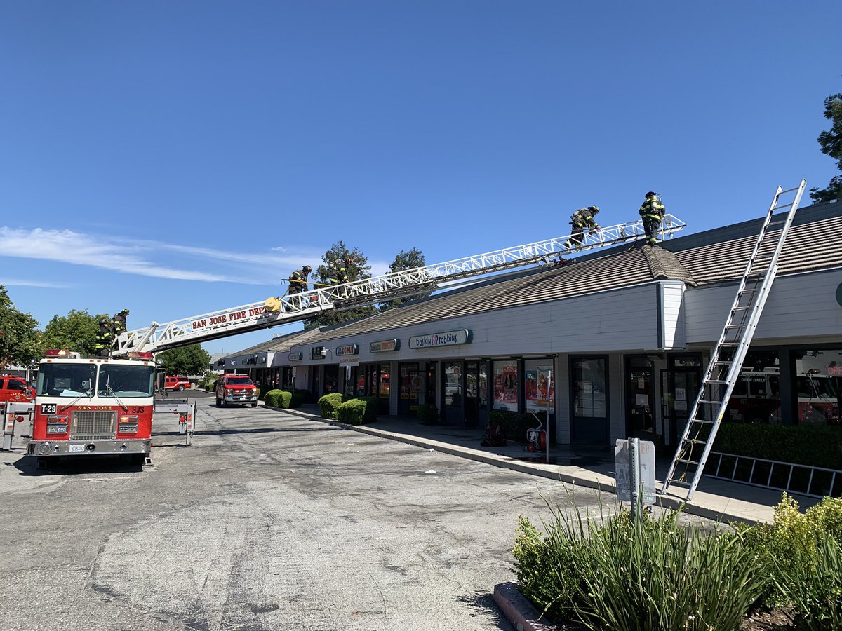 SJFD firefighters were dispatched to a structure fire in the 2600 block of Cropley Ave. Multiple dryers inside a laundromat were on fire. Fire was contained to unit of origin and has been knocked down