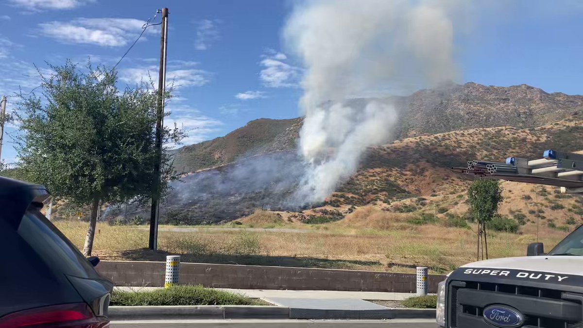 Fire at Kanan and old agoura road