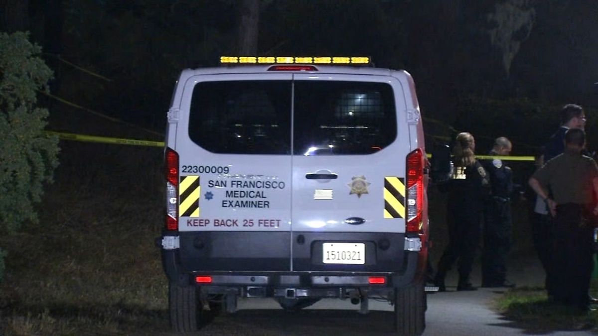 A female's body was found inside a duffle bag at Golden Gate Park Sunday evening, according our media partners at the San Francisco Standard