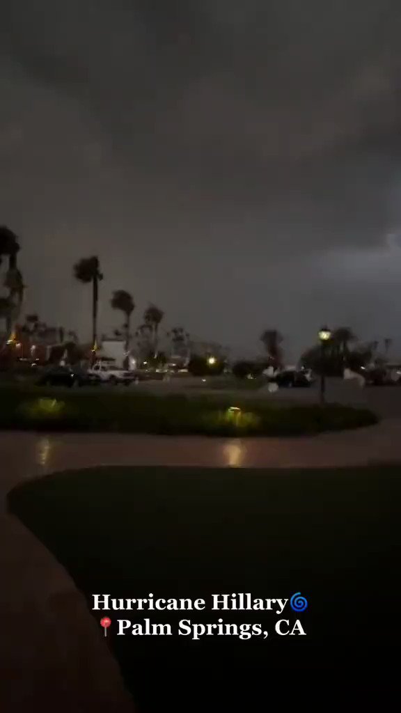 Hurricane Hillary, 2023  Palm Spring