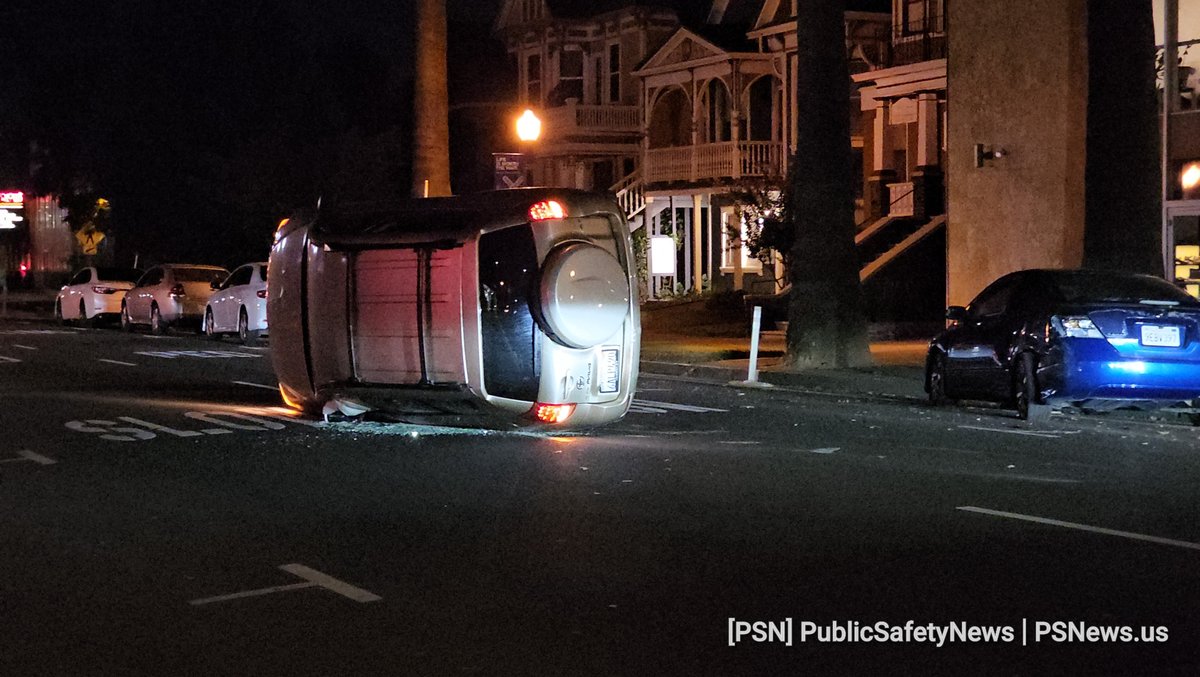 Rollover Midtown J Street between 26th and  27th J Street is currently shut down at 26th Street due to a DUI driver rolling his vehicle after hitting a parked car. J Street is closed at 26th until the accident is cleared. Use alternate routes