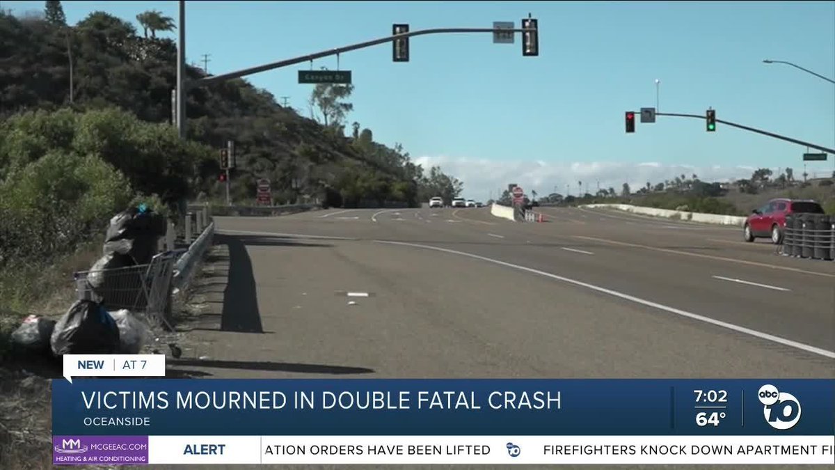 Victims mourned in double-fatal Oceanside crash