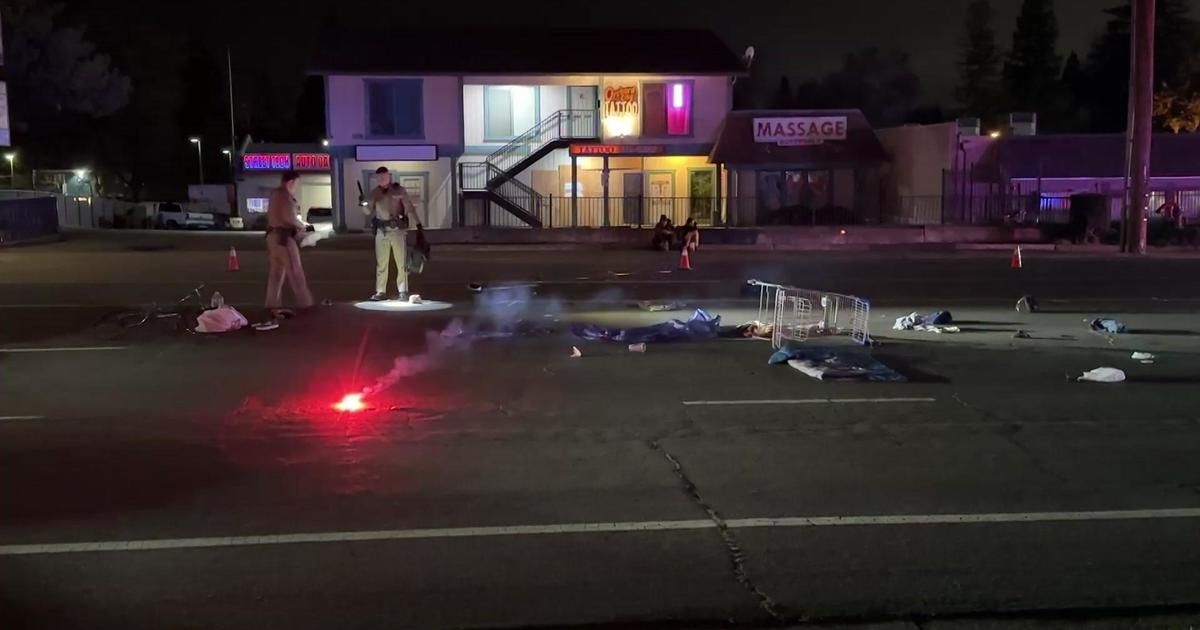 Pedestrian killed, motorcyclist injured in collision in Orangevale