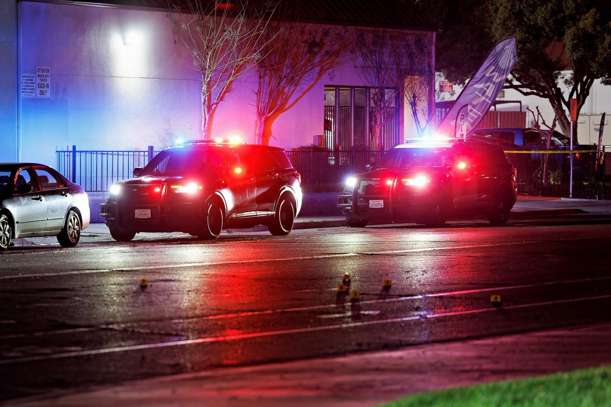 A teenager and a man were hospitalized Monday evening after they were shot in the City of Tulare, according to police