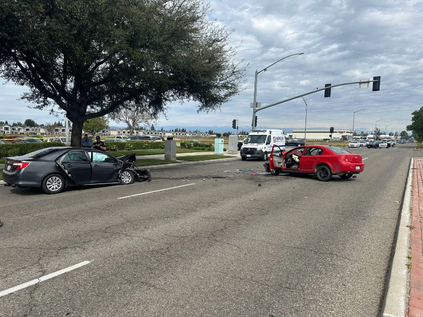 A driver was killed after police say they lost control and crossed over the center divider and into opposite lanes Wednesday afternoon in Clovis.