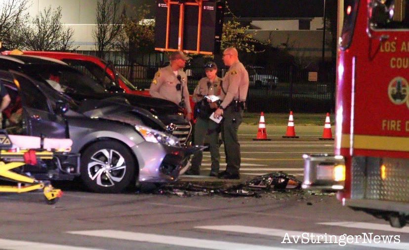 Lancaster,ca: 902t/902R(traffic collision with injuries/rescue responding) 30th st w and ave H