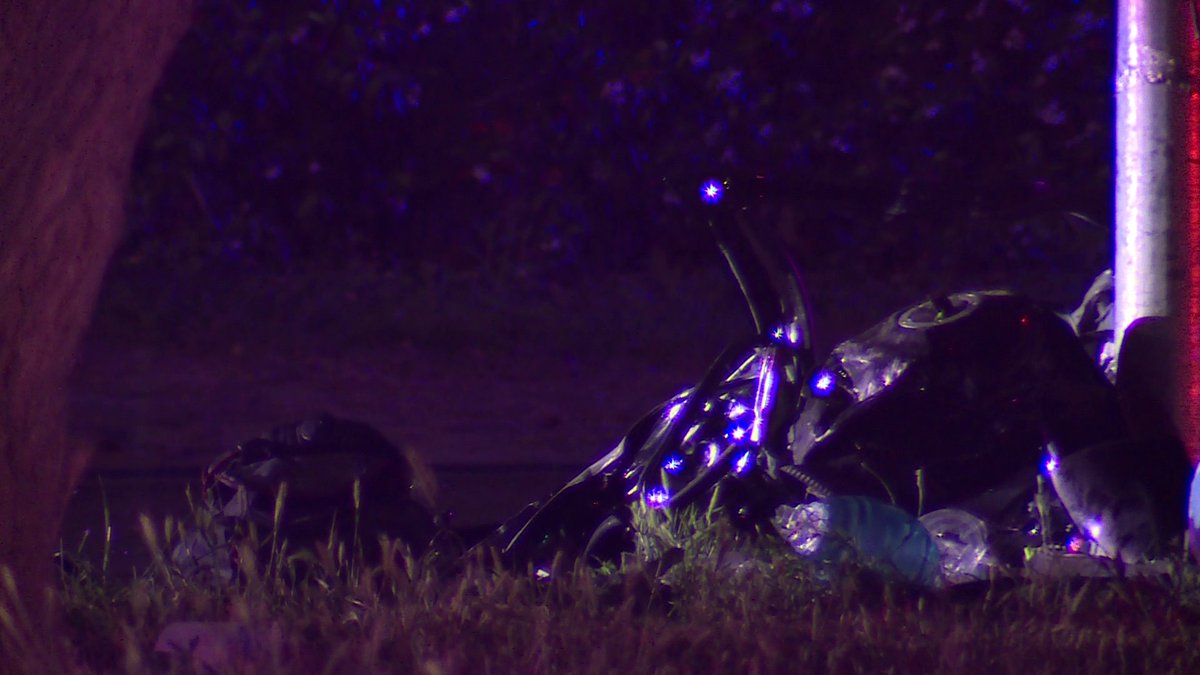 Two men are dead after a motorcyclist crashed into a car while running from police in Fresno