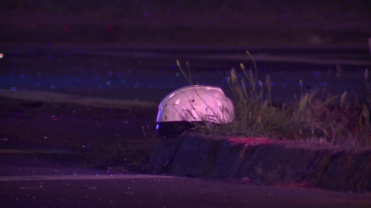 Two men are dead after a motorcyclist crashed into a car while running from police in Fresno