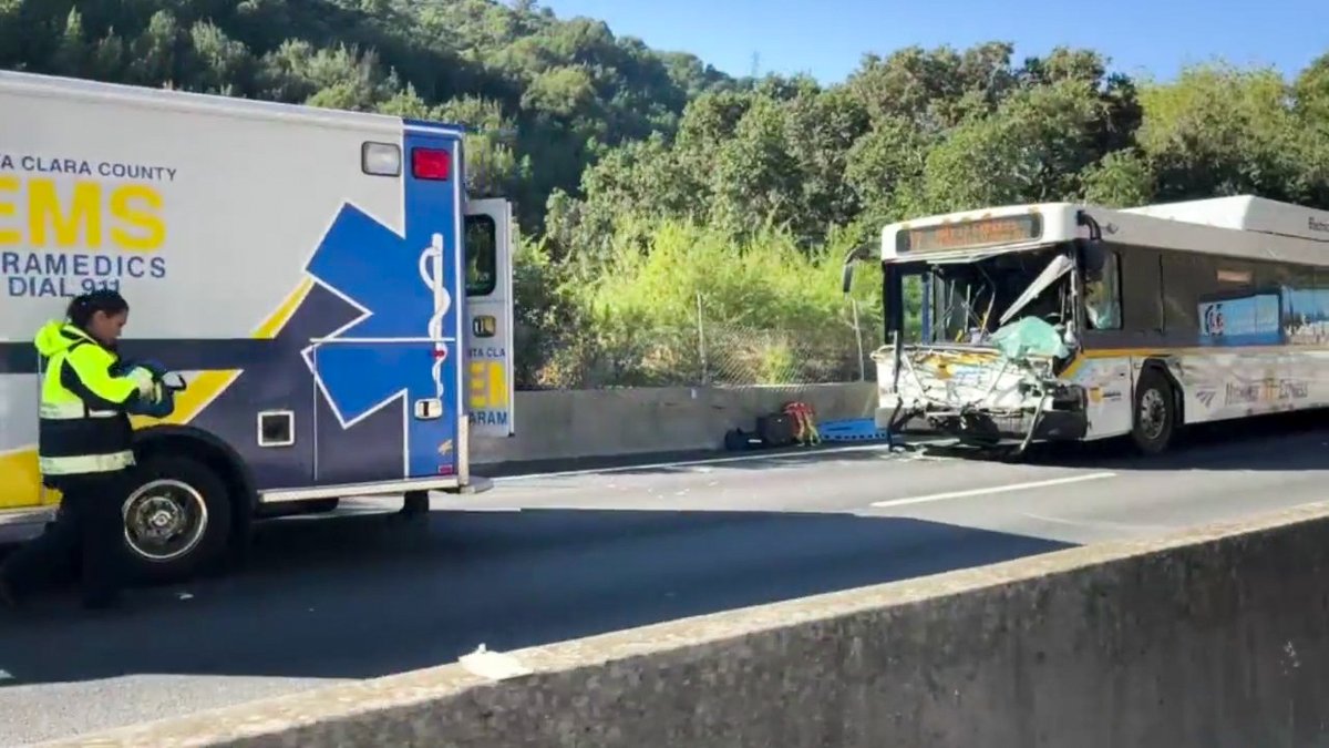 Multiple people were injured in a crash involving at least five vehicles in Los Gatos Friday morning