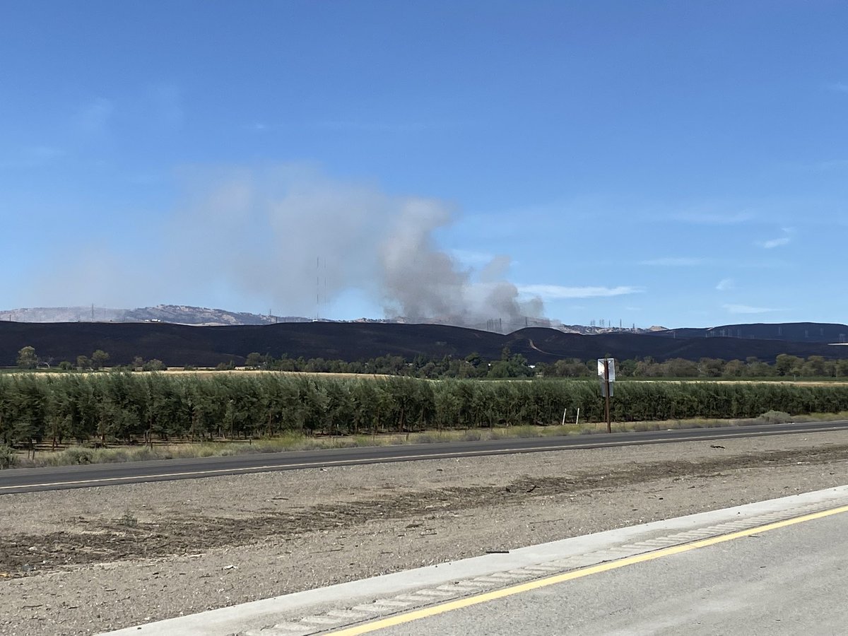 Sunlight has exposed a charred landscape west of the 580 near the city of Tracy nearly 20 square miles of it. At least one home was destroyed as the flames of the CorralFire burned uncontrolled yesterday into the night.  