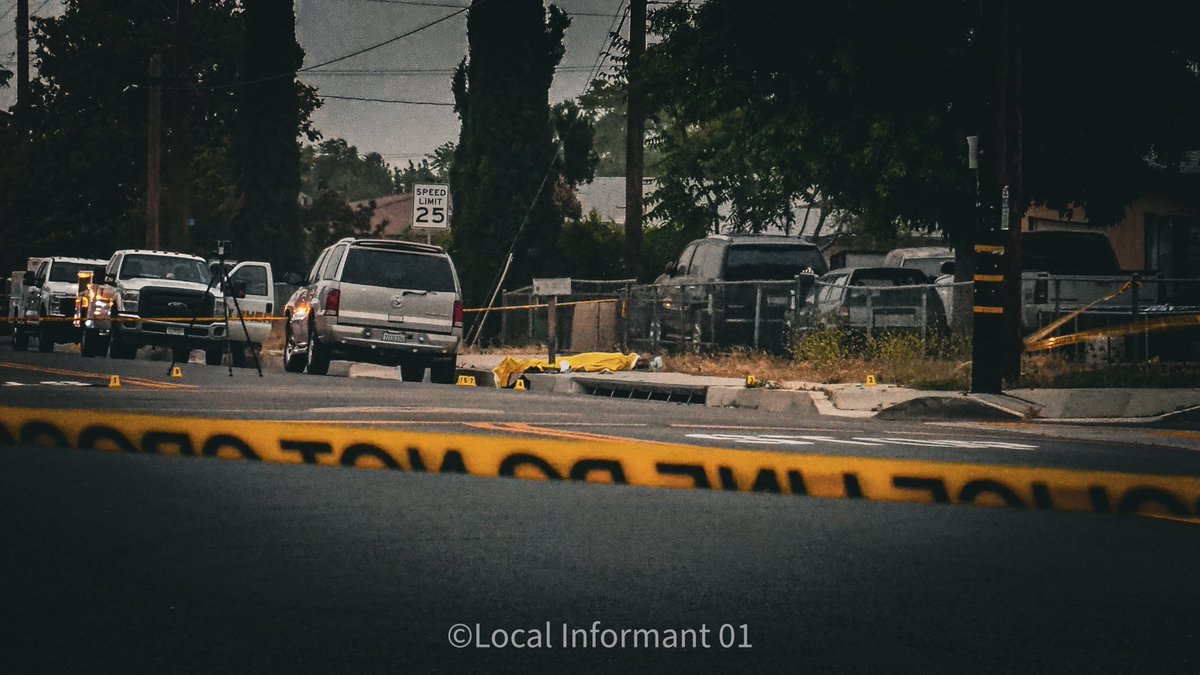 Shooting occurred on the corner of Hargrave and Wilson in the city of Banning, CA. One person was pronounced deceased and another person was transported to a local hospital in unknown condition