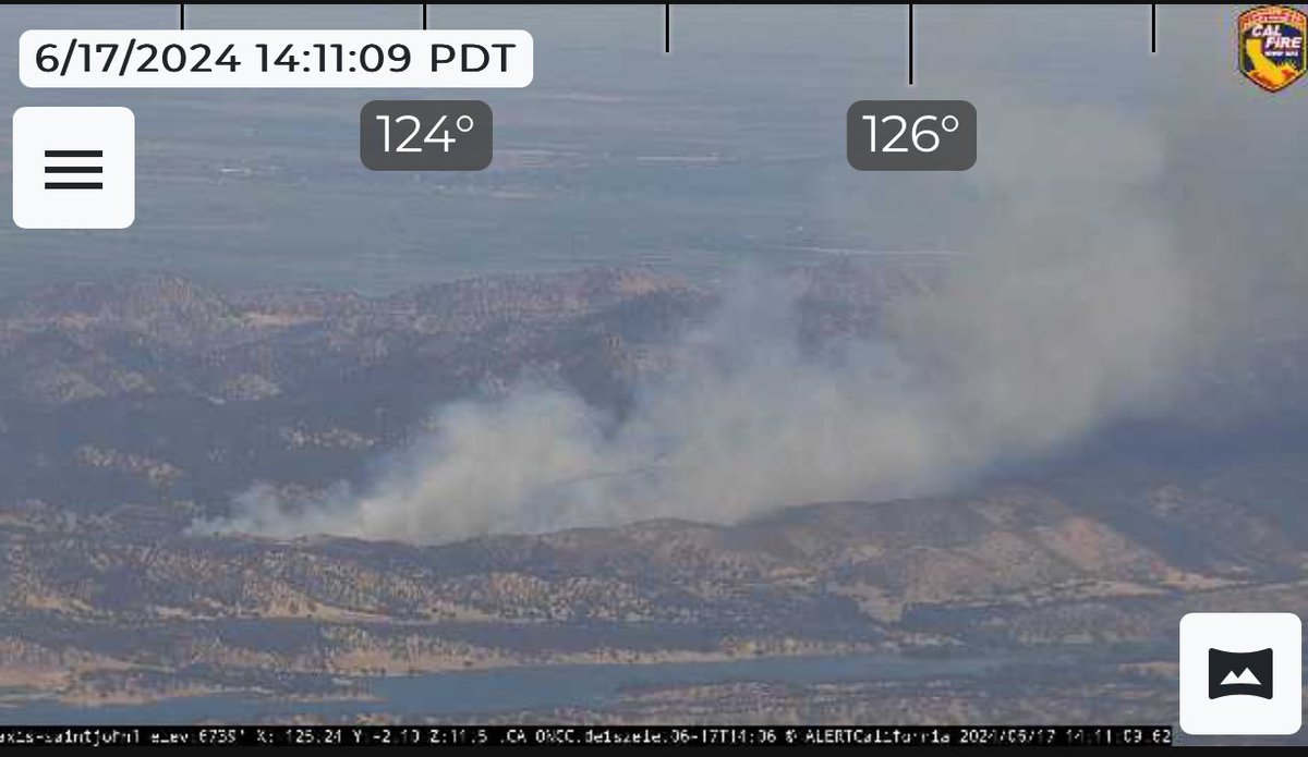 SitesFire   New Incident - Vegetation Fire near Sites Lodoga Rd / Stone Corral Ave, Colusa. The fire approximately 50 acres that is influenced by Northernly Winds. If driving in the area use caution and give way to emergency vehicles