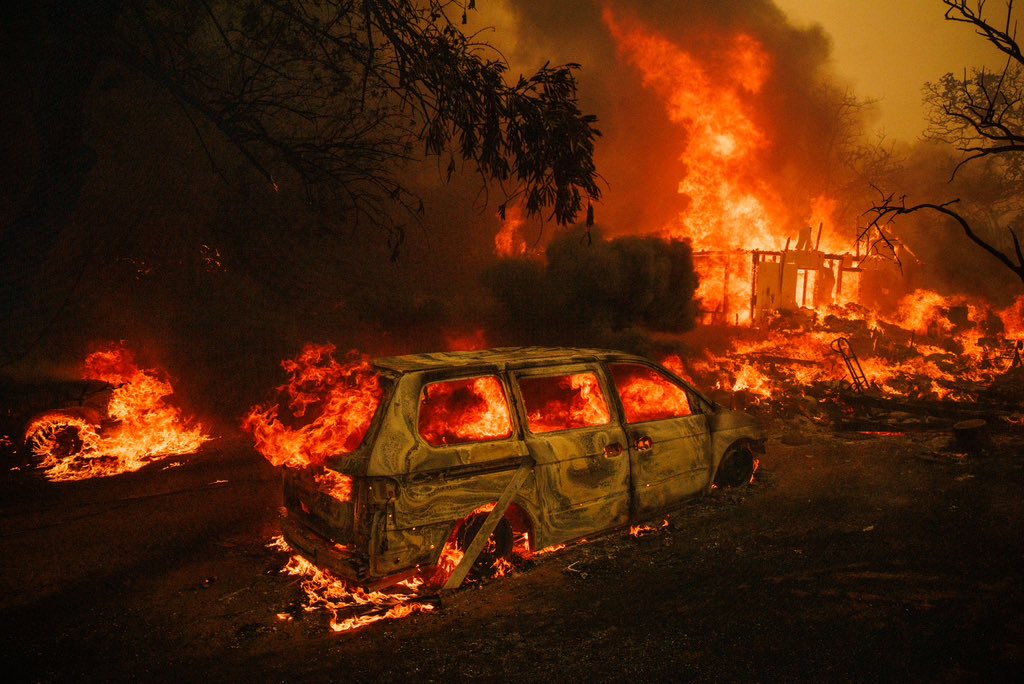 ThompsonFire for @AP  as it burns Tuesday, July 2, 2024, in Oroville, Calif.