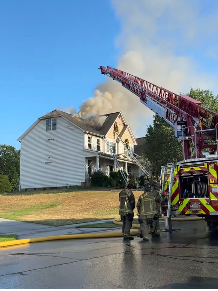 Concord house badly damaged in 2-alarm fire, no injuries reported 