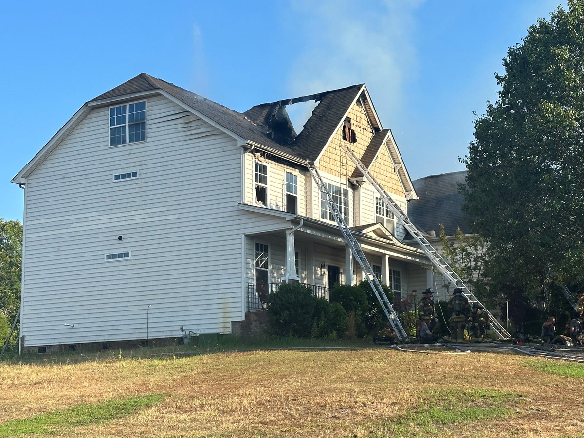 Concord house badly damaged in 2-alarm fire, no injuries reported 