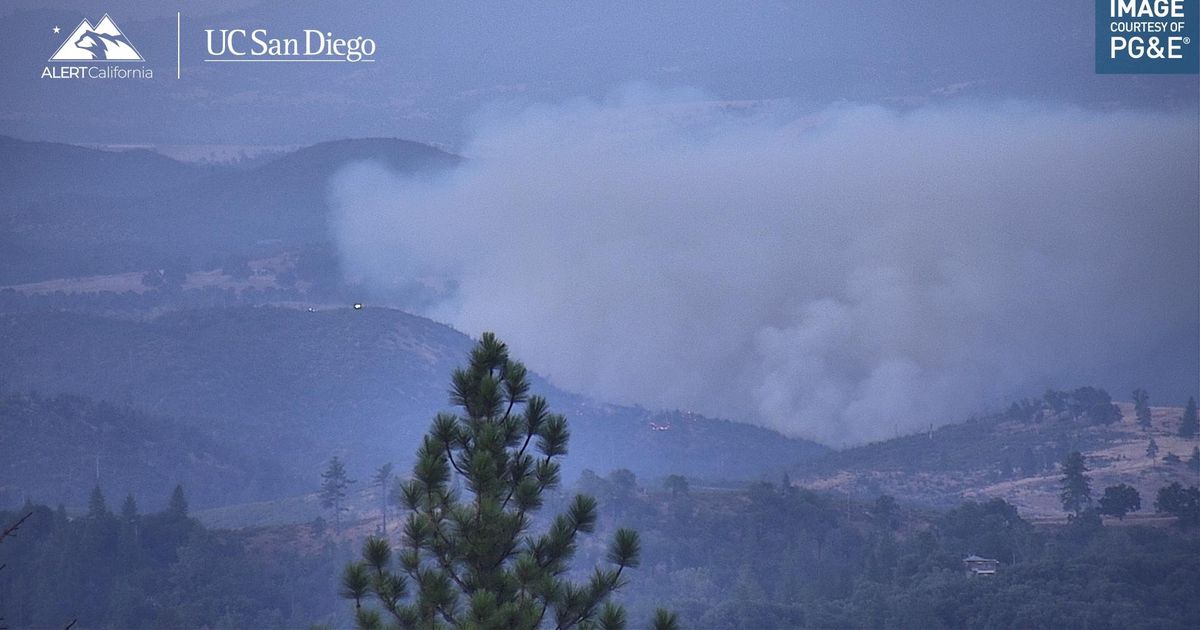 Evacuation Order Issued For Brush Fire In Los Padres National Forest In Ventura County 6606