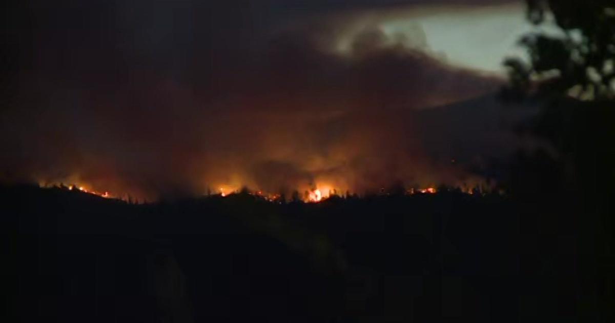 Crozier Fire in El Dorado County prompts evacuation orders 