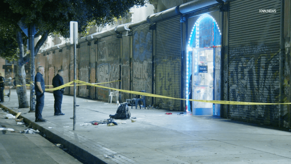 Man attacked with machete, killed in downtown Los Angeles