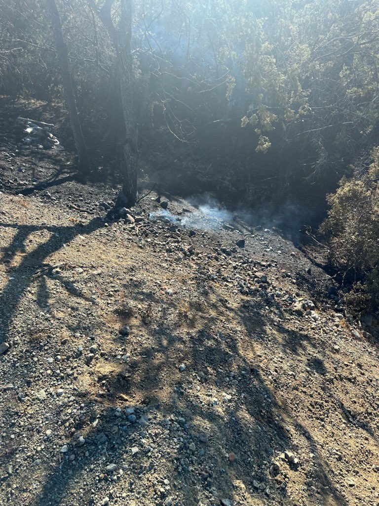 Firefighters responded Tuesday around 5 pm to reports of a dirt bike that caught fire and spread to the vegetation off of Knoxville Devilhead Road in northeast Napa County. Thankfully there was minimal spread and firefighters contained the fire to a 50x50 foot spot