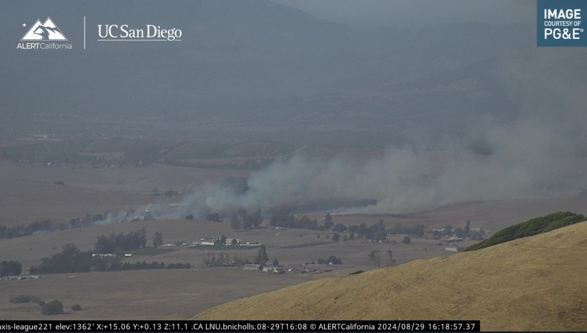 TwoFire: CAL FIRE air and ground resources are at scene of a vegetation fire near Bodega Ave. and Middle 2 Rock Rd, two miles west of Petaluma. The fire is approximately 30 acres, burning in grass at a moderate rate of spread