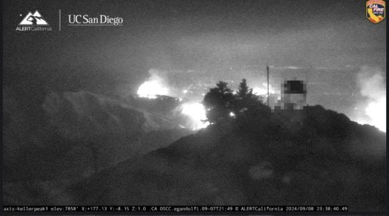 The Line Fire- San Bernardino county - San Bernardino National Forest 20,533 acres actively burning. 