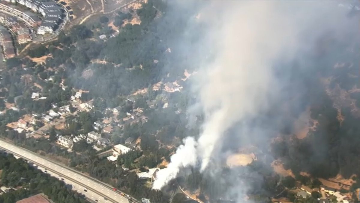 The Oakland Hills fire was reported to be 35% contained, according to ...