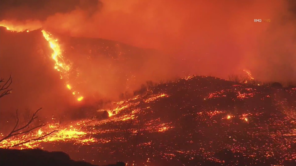 The FranklinFire in Malibu has exploded to more than 1,600 acres.