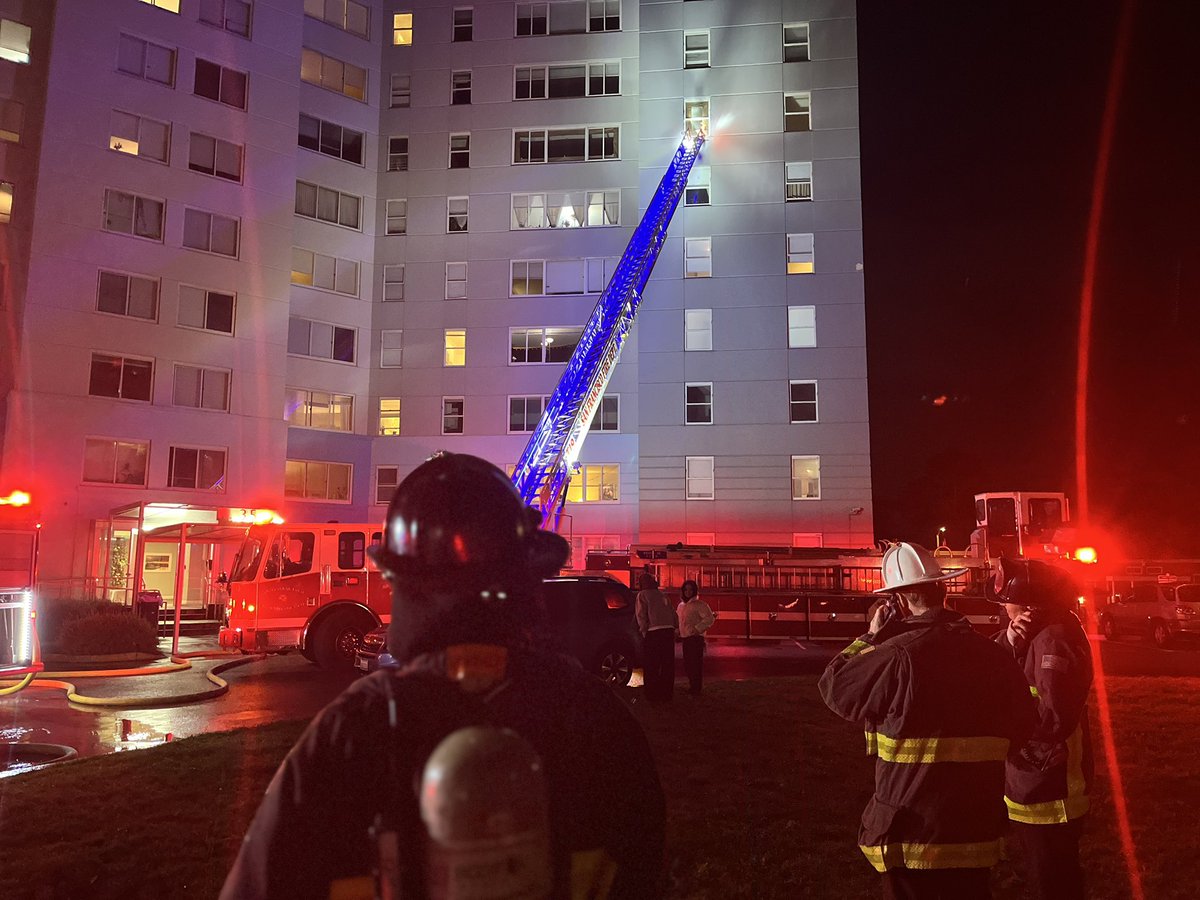 A fire on the 6th floor of the apartments at 350 Arballo is under control with no reported injuries. Unknown extent of damage.