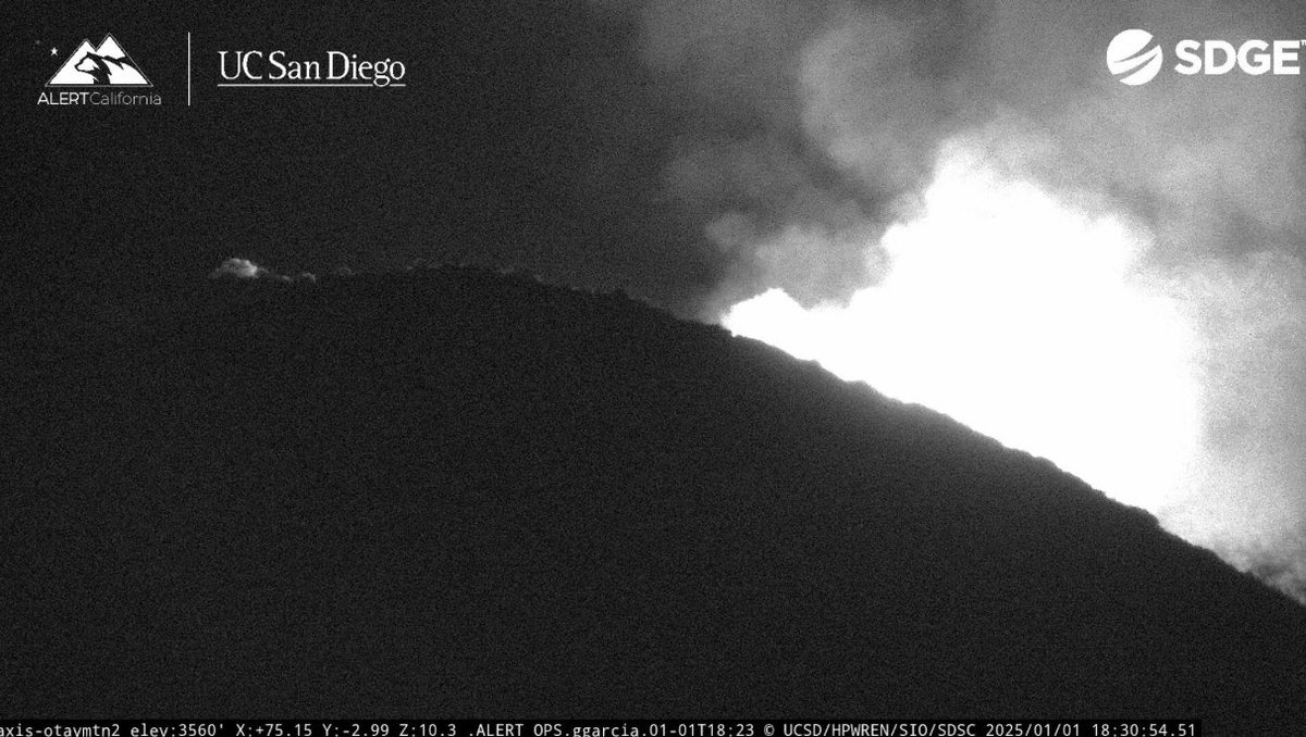 New Brush Fire Otay Mountain Truck Trail, Otay Mountain, San Diego County.1 Engine reported they possibly have a subject who started the Fire, Border patrol is enroute.Border1Fire