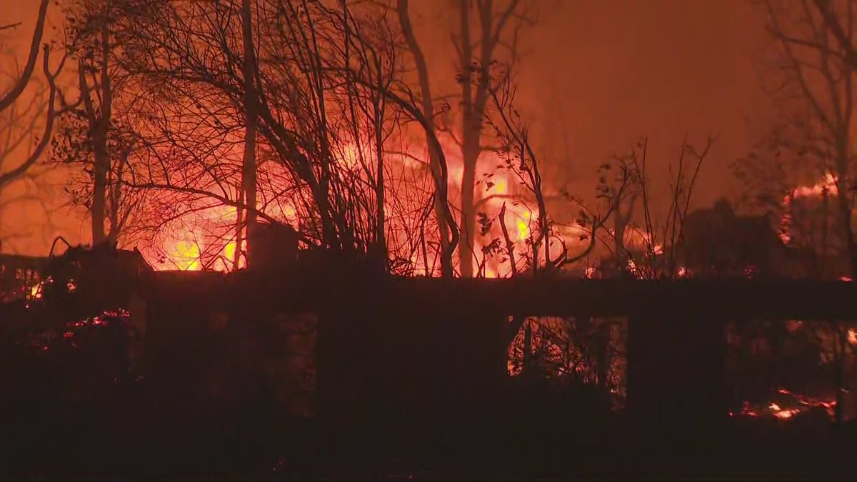 More scenes of devastation from the EatonFire north of Altadena and east of Pasadena, California