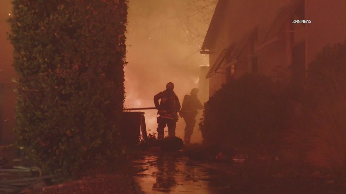 More scenes of devastation from the EatonFire north of Altadena and east of Pasadena, California