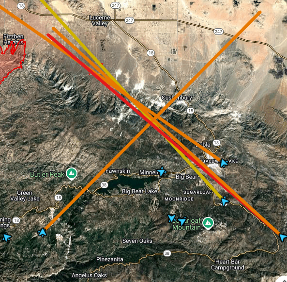 GoldFire 100  acres. Forest Road 3N16 x/Coxey Rd