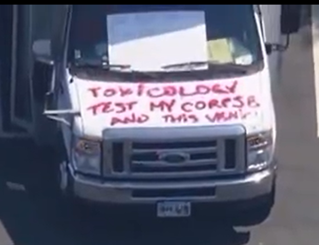 LAPD in standoff with man barricaded in RV outside Los Angeles Costco