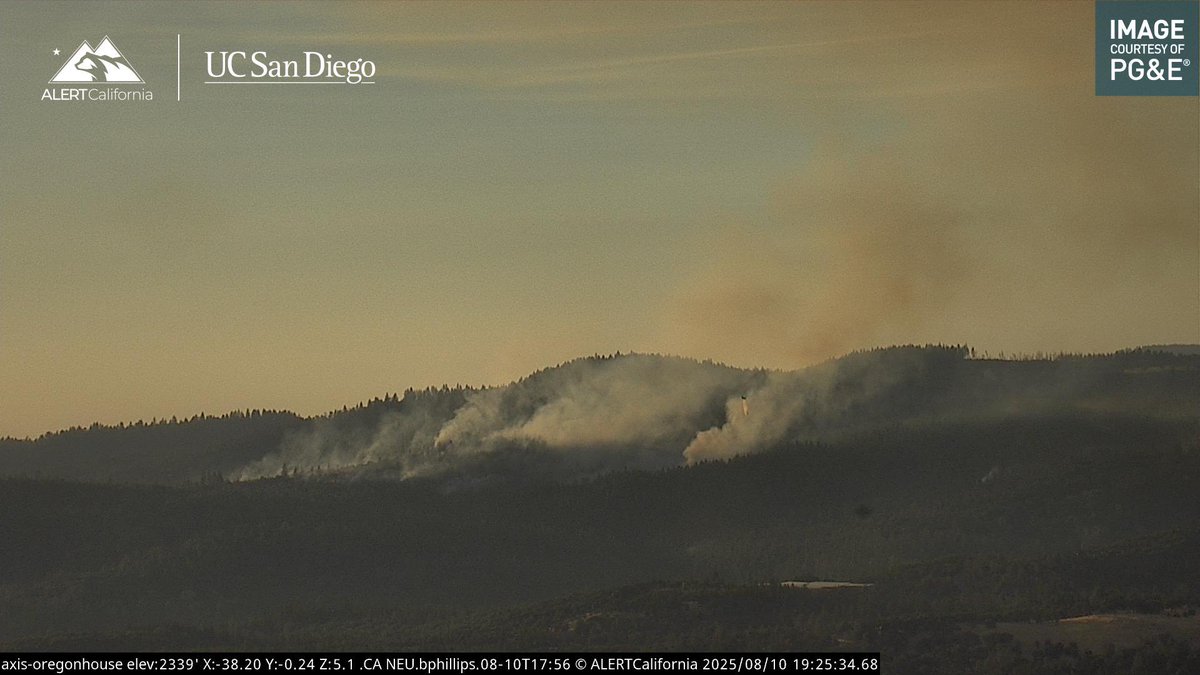 PonderosaFire The Fire was last Mapped at 84 acres, Evacuation Orders and Warnings remain in place .PonderosaFire Evacuation Orders for Zones YUB-E089, E093, E094 Affected Areas Oregon House, Frenchtown. 