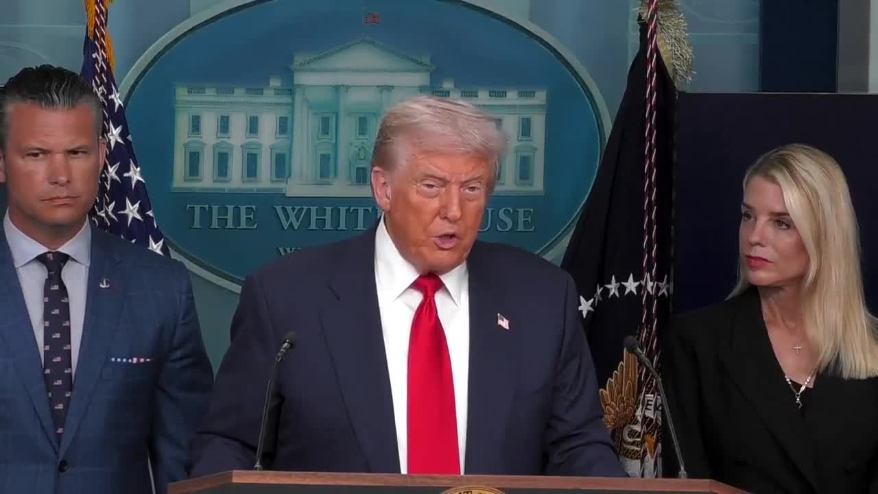 Trump mentions NYC, Baltimore, and Oakland, says they're so far gone, and adds, this will go further. We'll starting very strongly with DC.