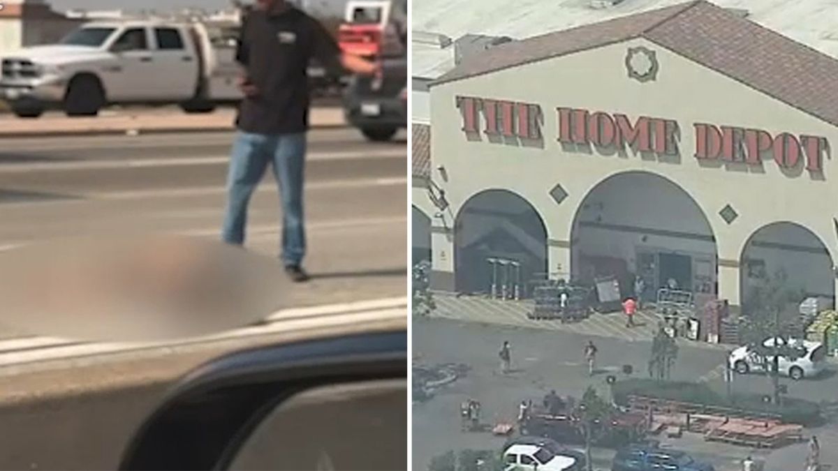 Man fleeing ICE raid at Home Depot in LA County hit and killed by vehicle after running onto freeway