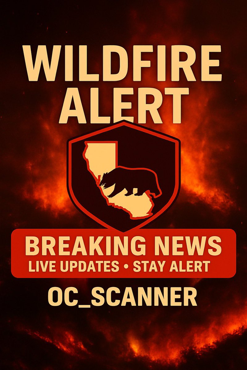 Fontana / California The SierraFire is 2-5 acres with a moderate rate of spread.