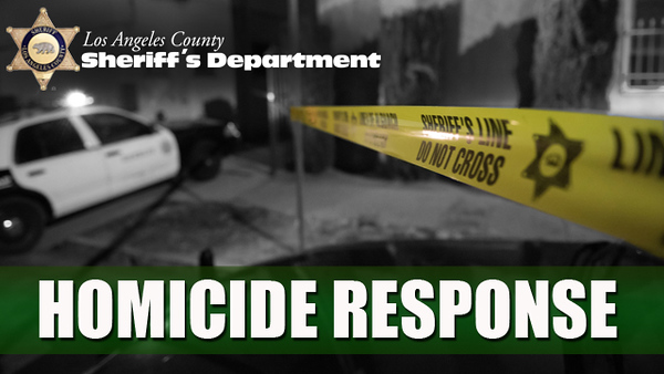 LASD Homicide Bureau Responding to a Shooting Death Investigation, 2100 block of N. Kalsman Ave