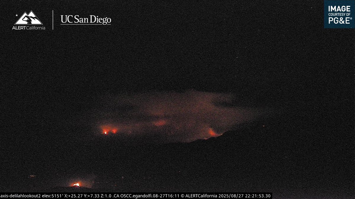 GarnetFire Here’s a current view of the Fire, nothing much from Radio Traffic.This Flare up on the South side of Rodgers Ridge is still burning but has not spotted to the South side of Kings River.South Side of Rodgers Ridge - No Growth has been on Eastern Flank.GarnetFire Both Air Tankers and All Helicopters are getting Released for the Evening.Current View.  x.com/danielfiretruc…