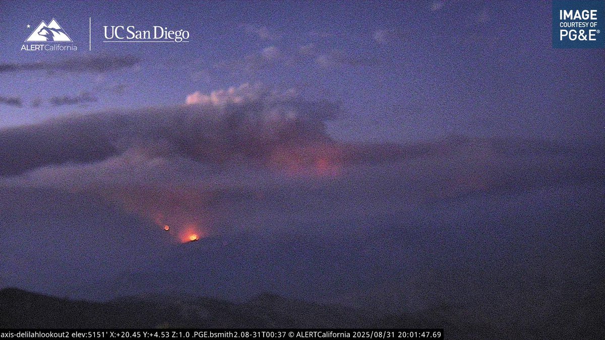 GarnetFire Air Attack 07 and All Helicopters are Released for the Evening.From AA07 the North end of the Fire pushed towards Teakettle Experimental Forest not sure how far it progressed through though, with Multiple Spot Fires 