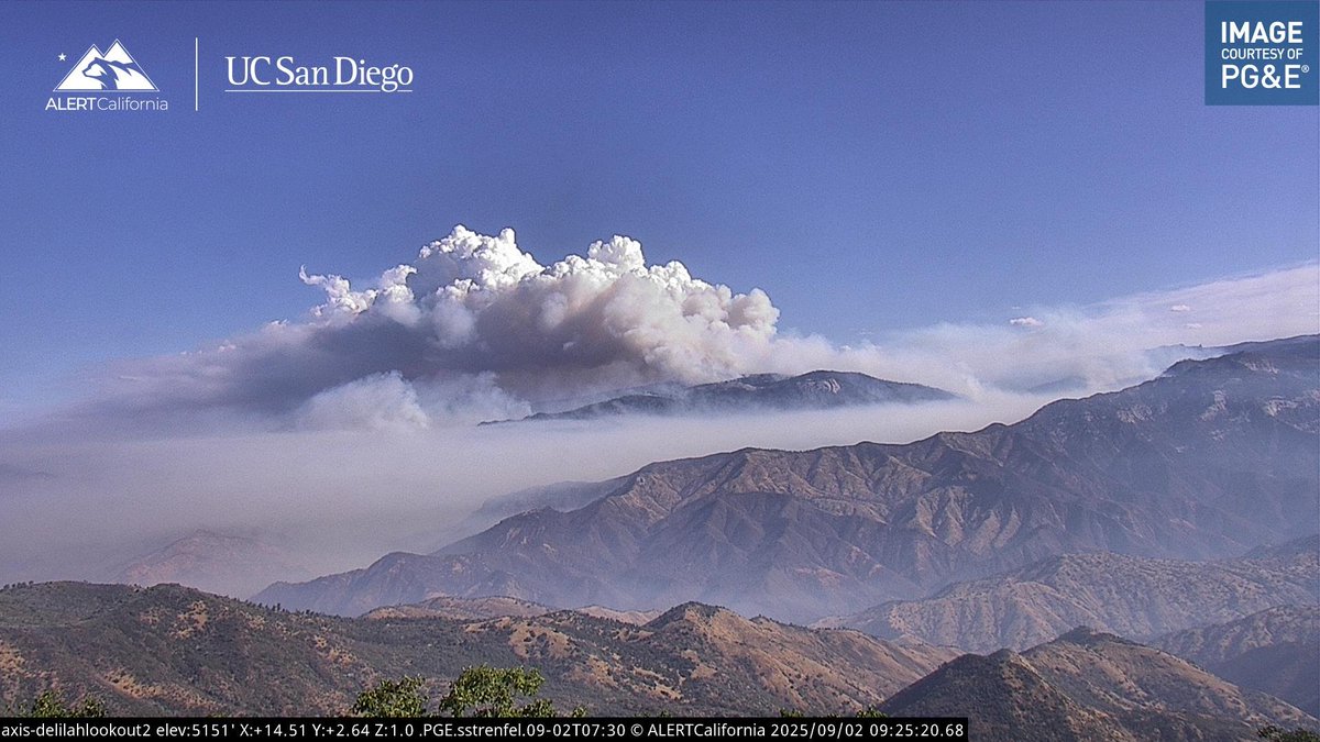 GarnetFire is already capping out. Until it rains or runs out of fuel it'll continue to burn. No updated acreage this morning