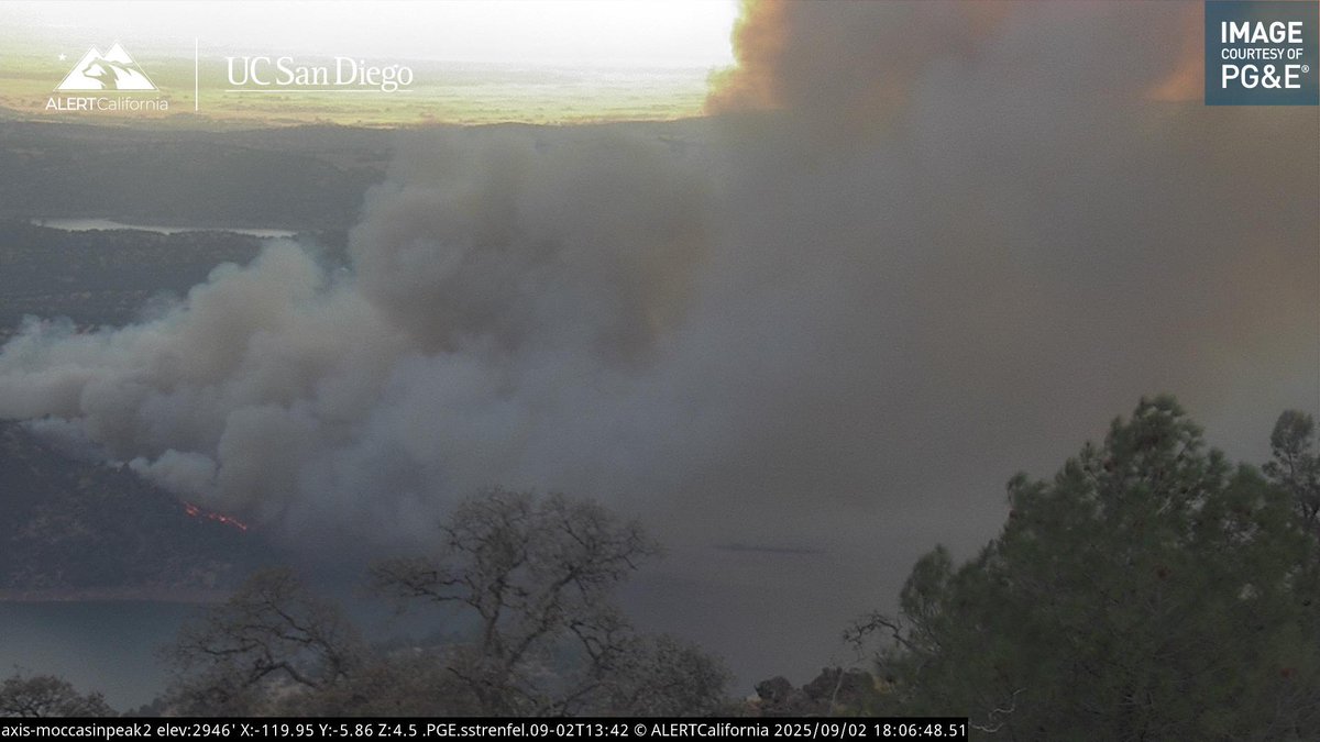 OES Intel 12 has Mapped the 62Fire/6-2Fire at 883 acres.The 62Fire/6-2Fire hasn’t been doing much it’s up against the Don Pedro Reservoir spreading on the Left and Right Flanks at a Slow Rate of Spread