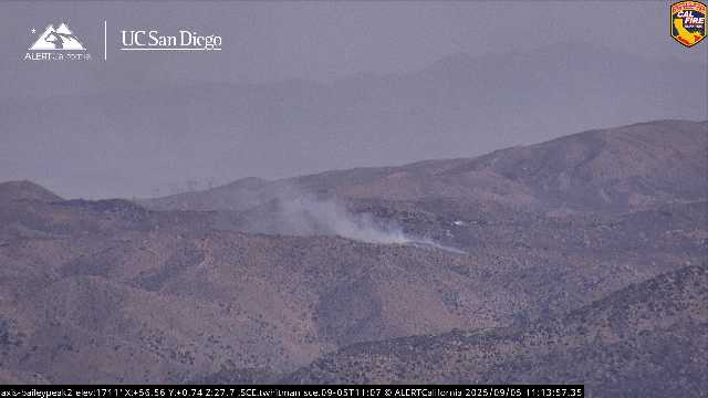 SpringsFire in the Deep Creek area east of Hesperia