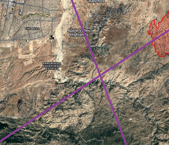 SpringsFire in the Deep Creek area east of Hesperia