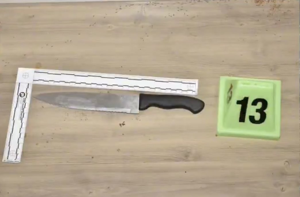 Man shot & killed by @SantaClaraPD Ofc. Robert Allsup was straddling & stabbing roommate at home on Eisenhower while armed with 2 knives, per @chiefcorymorgan.