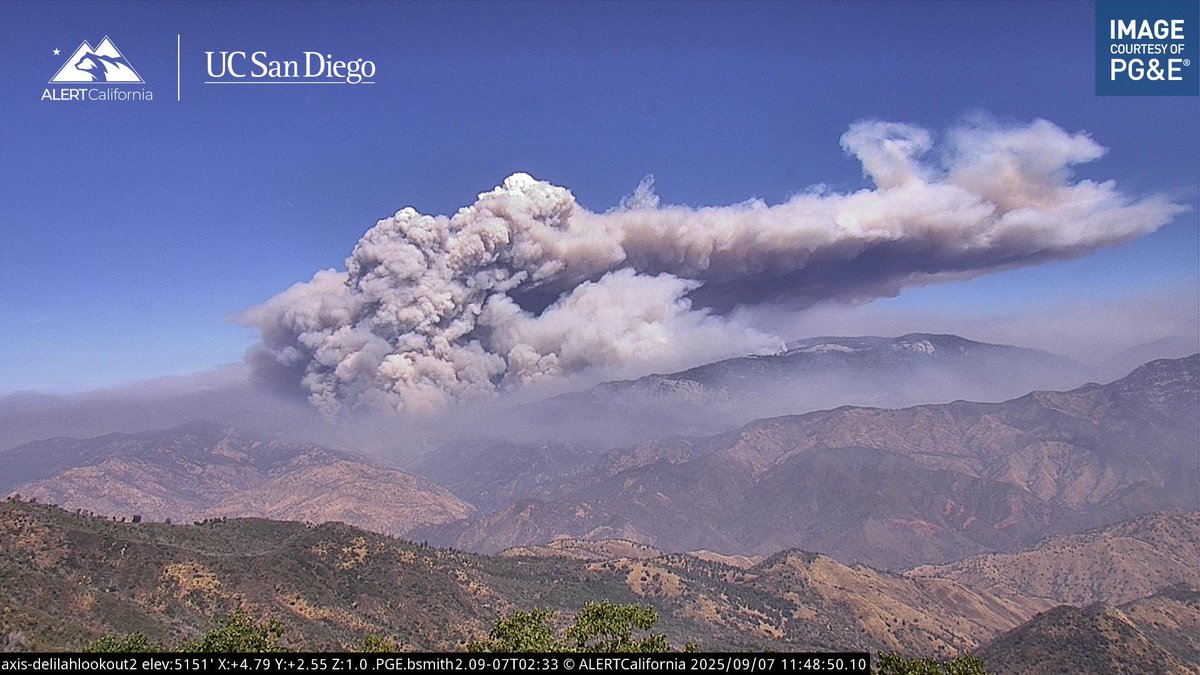 GarnetFire Air Attack 07 is Requesting a Lead Plane to the Fire.Helicopters are working around Rancheria Creek/Rodgers Ridge.Ground Crews are Disengaging and pulling back out into a Safe Zone. 