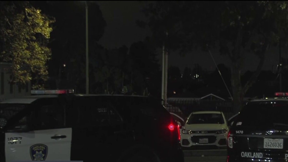 A person is dead following a shooting in Oakland at 100th Avenue and MacArthur Boulevard near Premier Inn and Suites