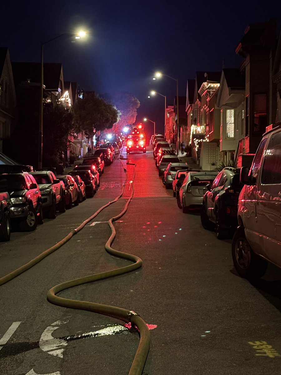 The San Francisco Fire Department is currently on the scene of a structure fire in the 300 block of Winfield. Firefighters responded quickly to the fire, making an aggressive interior attack to the rear of the home and extinguishing the fire. 